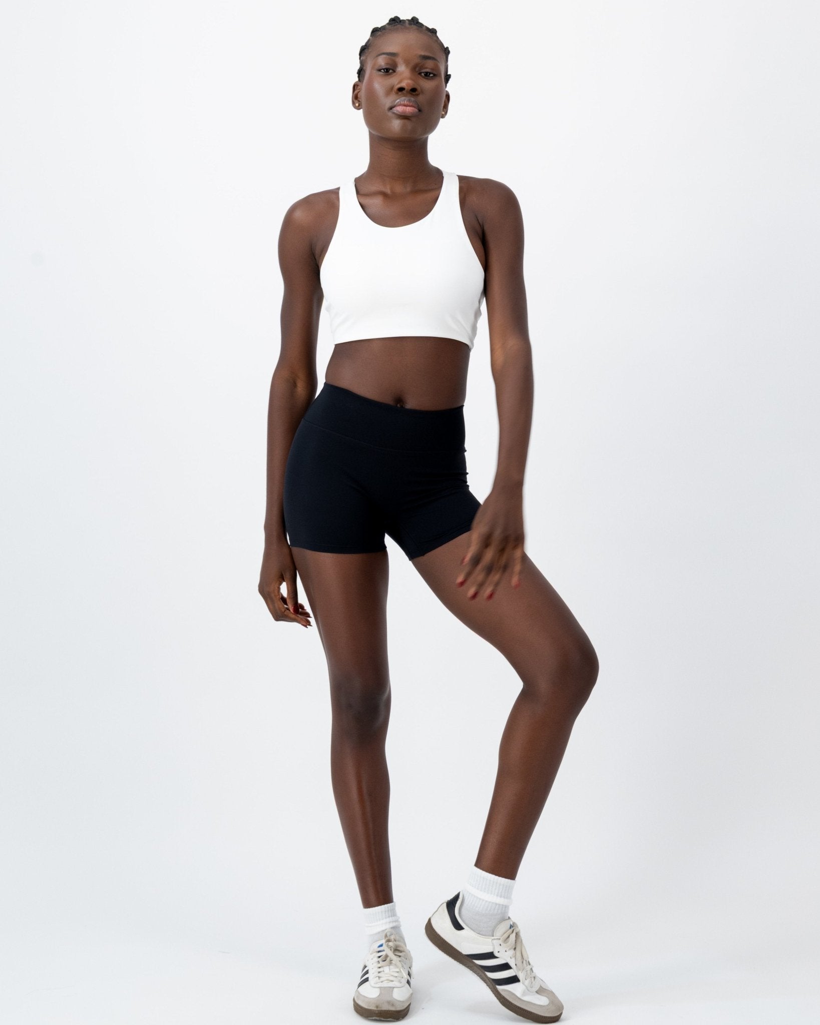 NAVA Shorts | Onyx Black – women’s activewear by NAVA