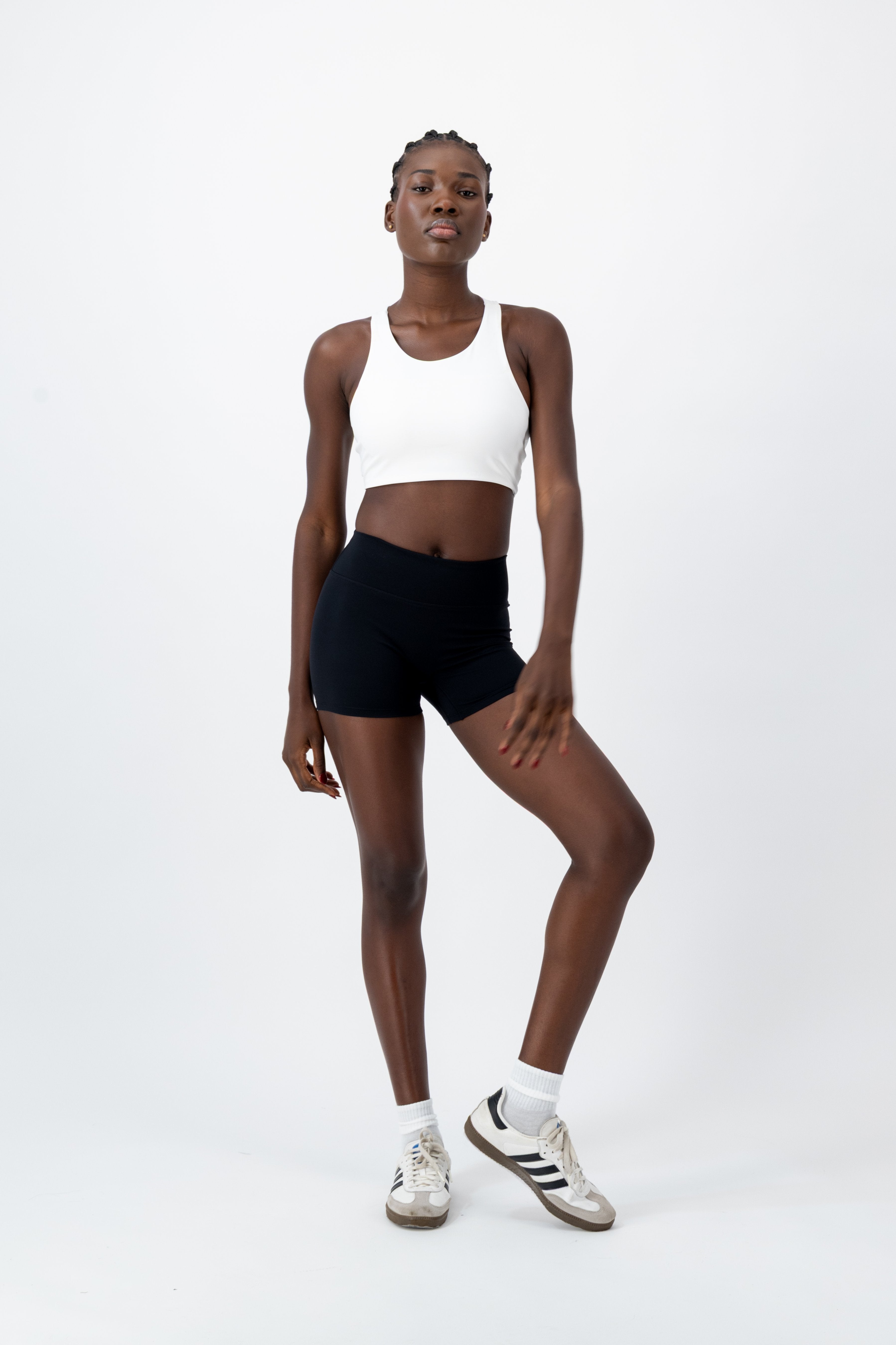 NAVA Shorts | Onyx Black – women’s activewear by NAVA