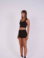 NAVA Shorts - Onyx Black – women’s activewear by NAVA