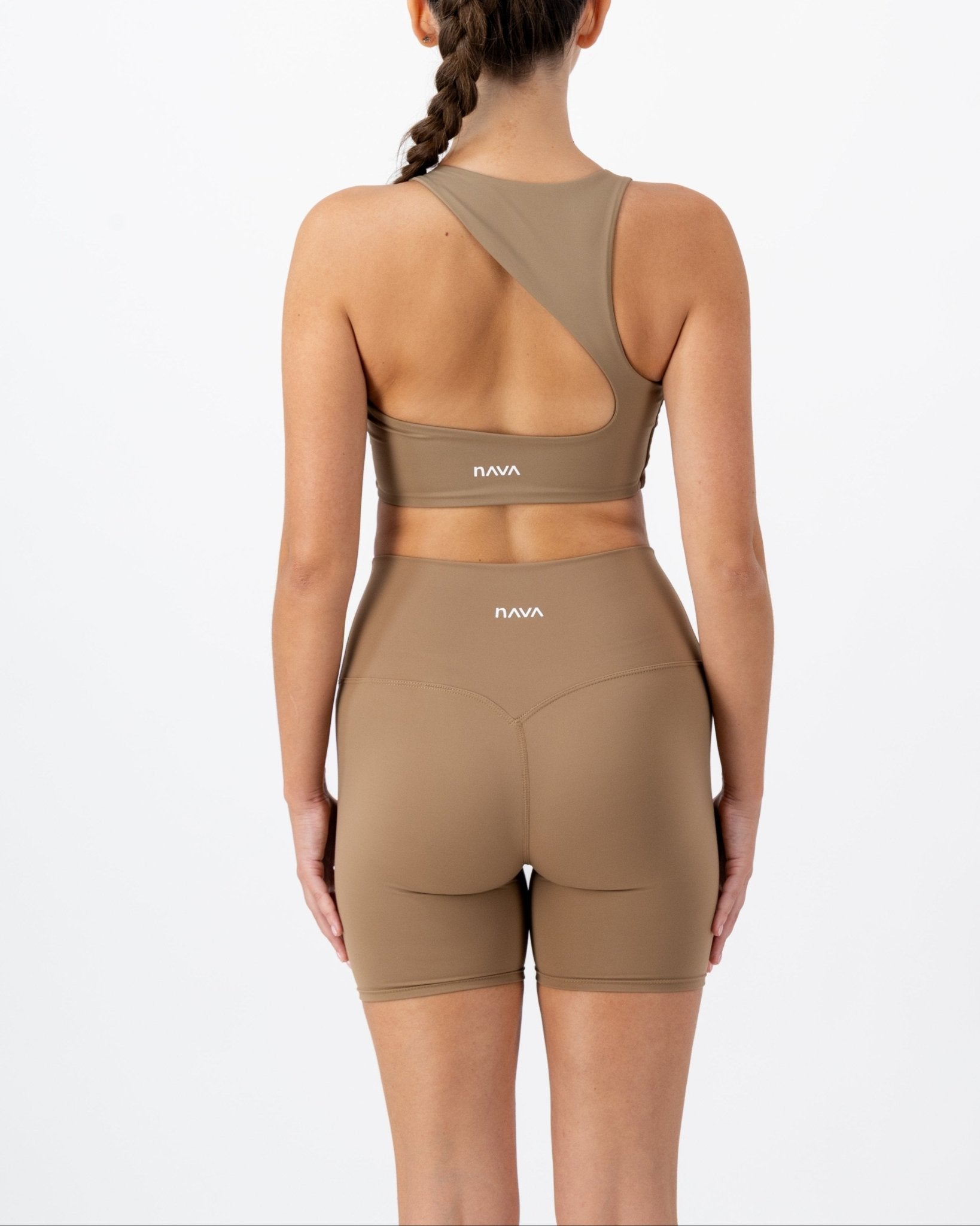 Rise Top | Caramel Jasper – women’s activewear by NAVA