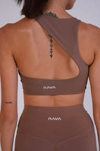 Rise Top - Caramel Jasper – women’s activewear by NAVA