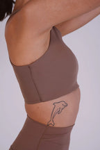 Rise Top - Caramel Jasper – women’s activewear by NAVA