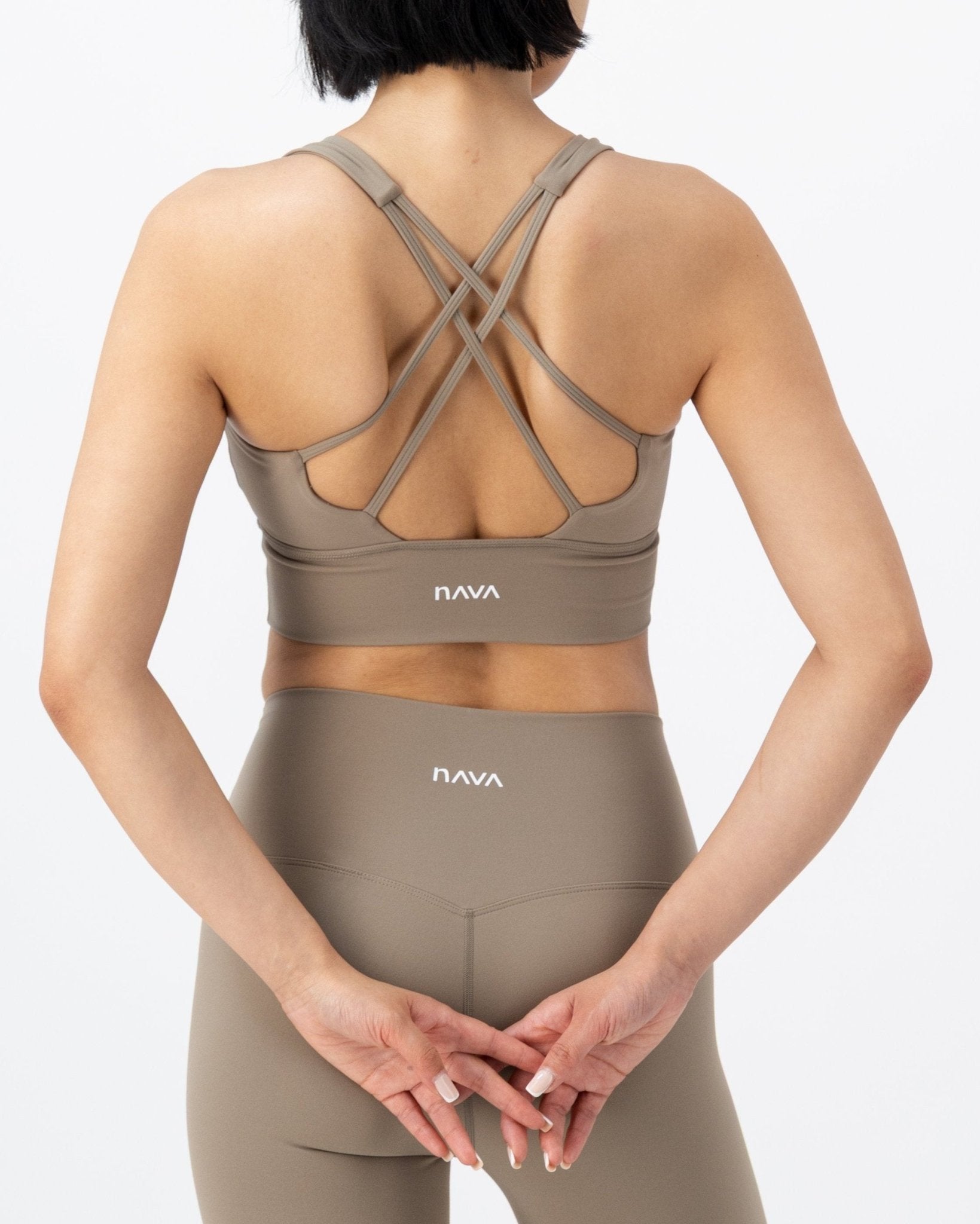 Solice Yoga Bra | Sandstone – women’s activewear by NAVA