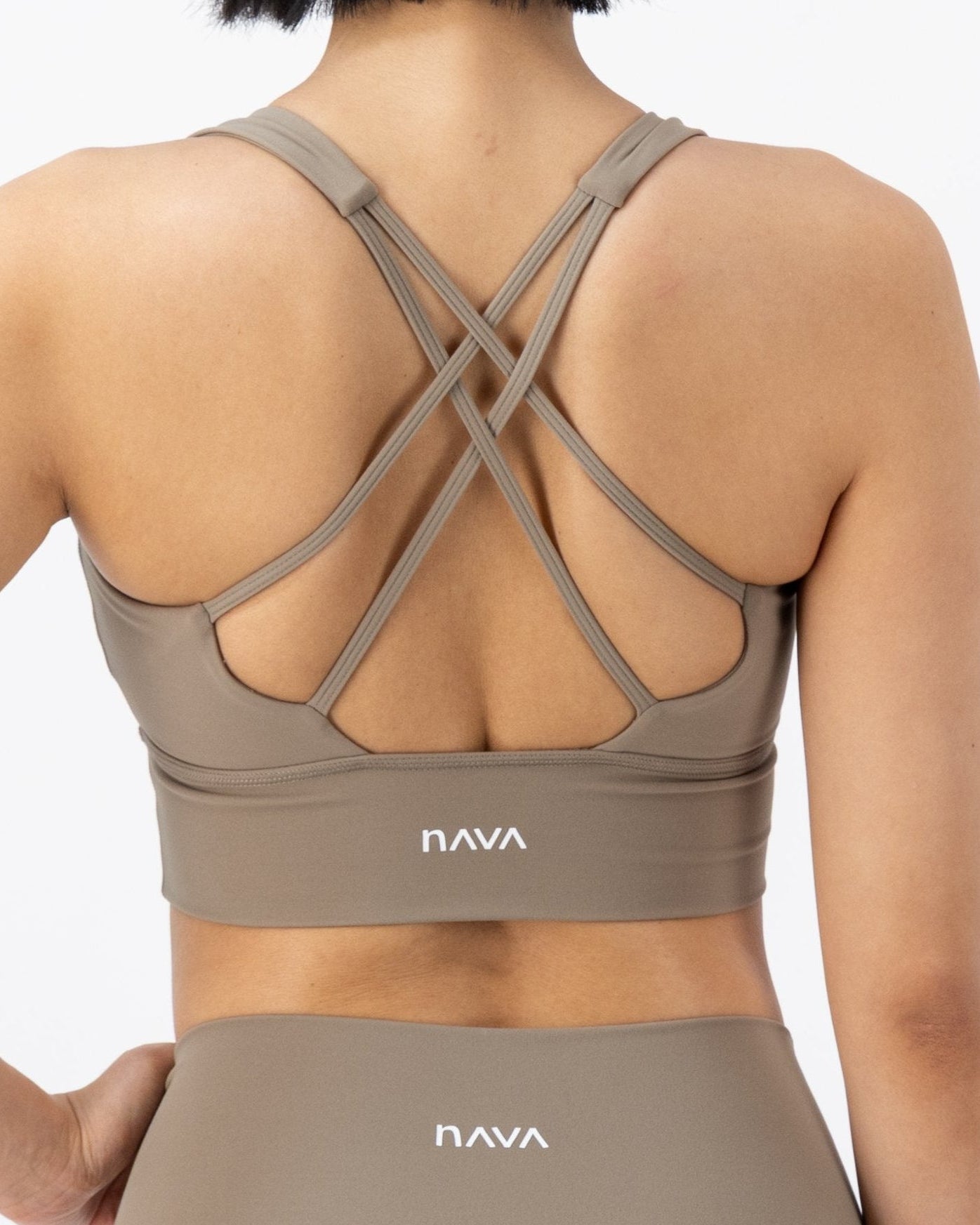 Solice Yoga Bra | Sandstone – women’s activewear by NAVA