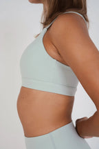 Streamline Bra - Amazonite – women’s activewear by NAVA