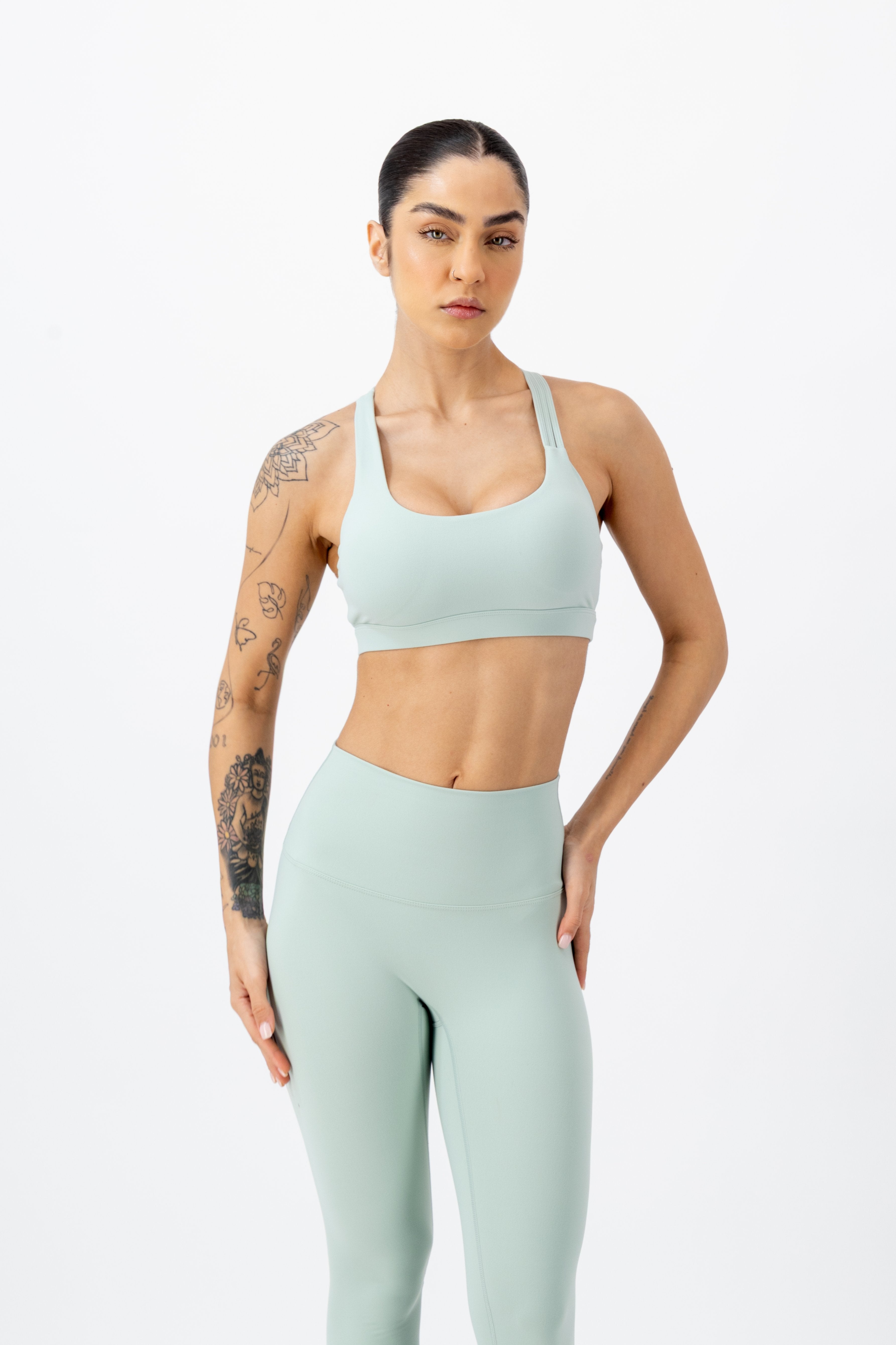 Streamline Sports Bra | Amazonite – women’s activewear by NAVA