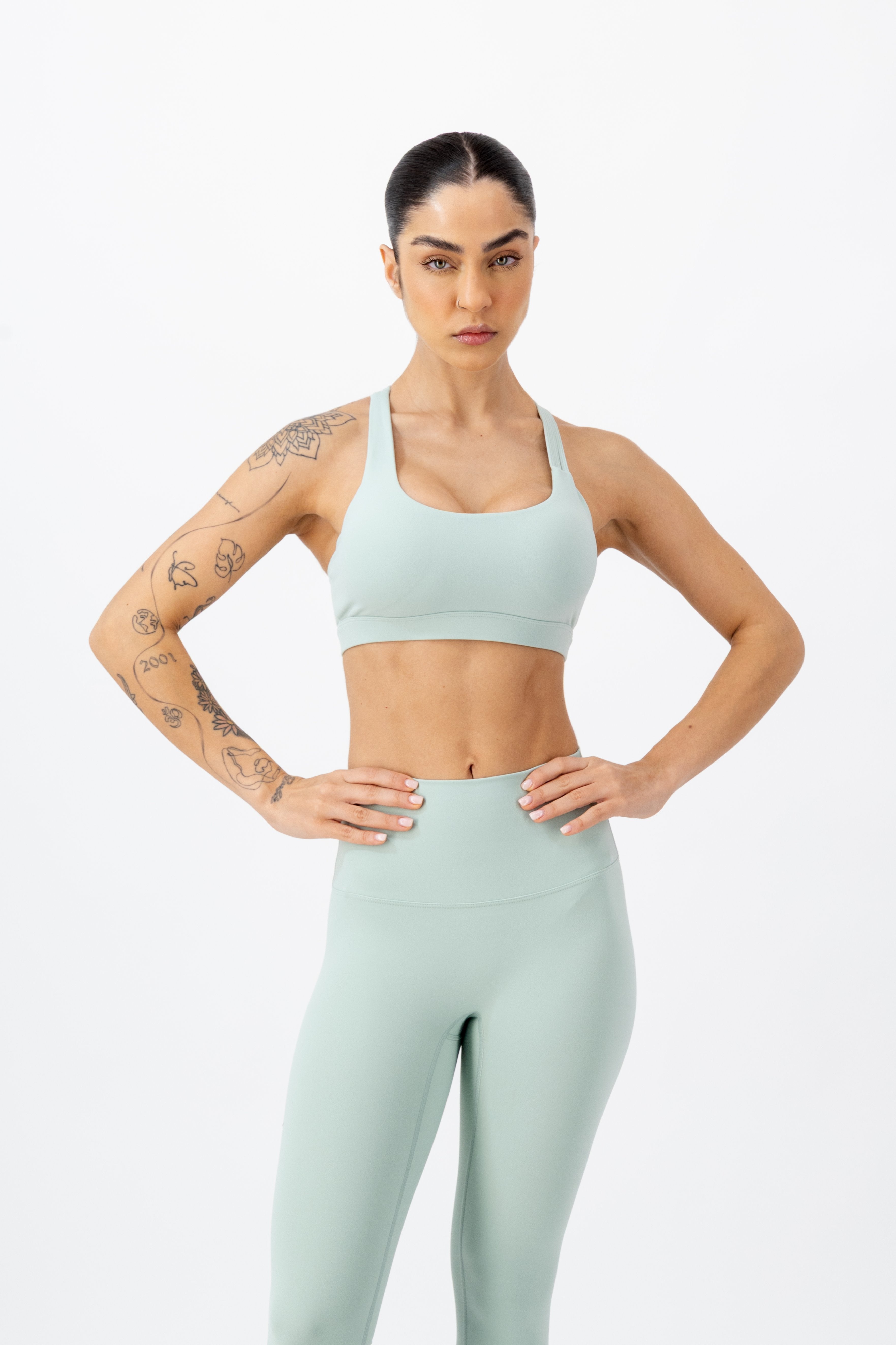 Streamline Sports Bra | Amazonite – women’s activewear by NAVA