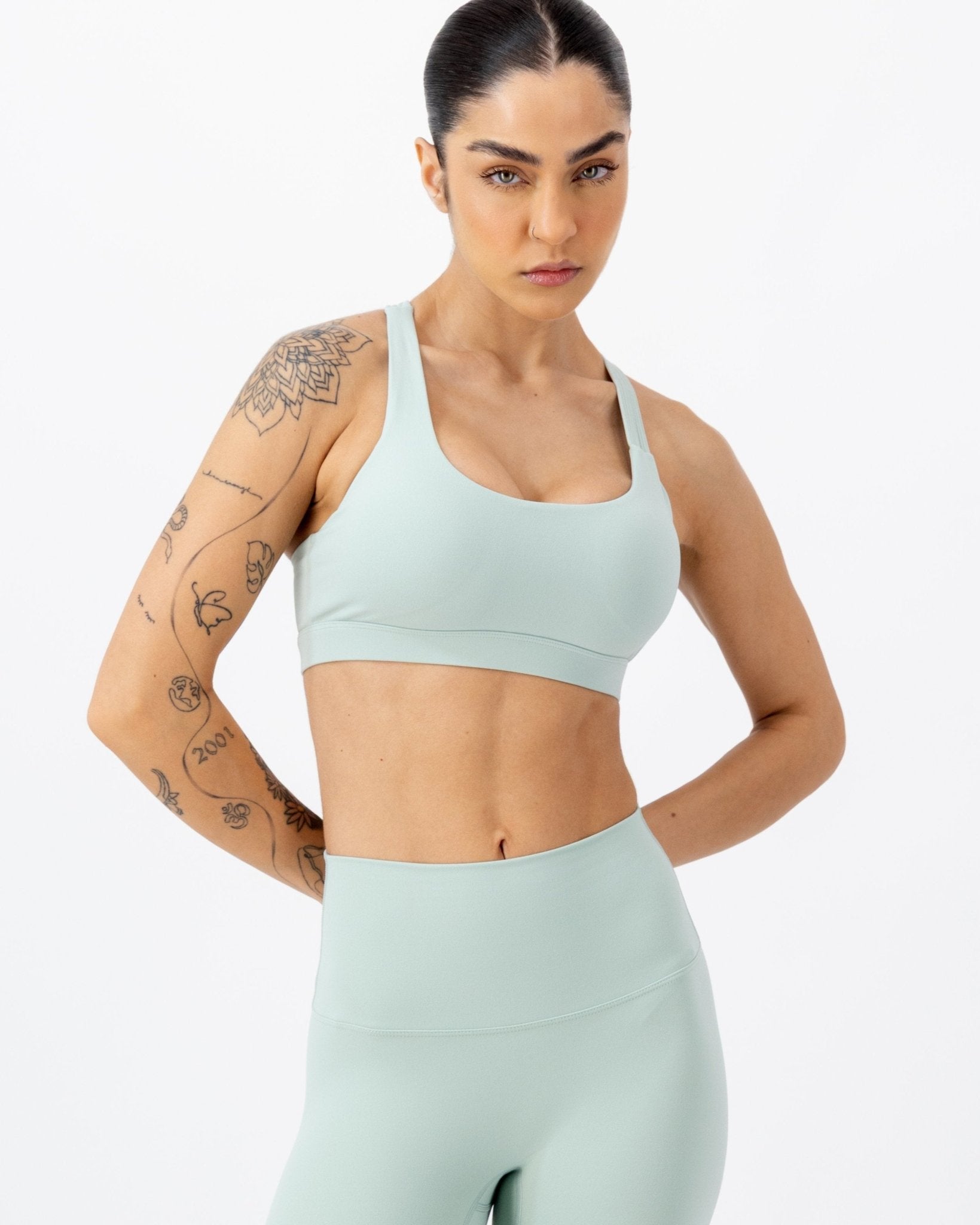 Streamline Sports Bra | Amazonite – women’s activewear by NAVA