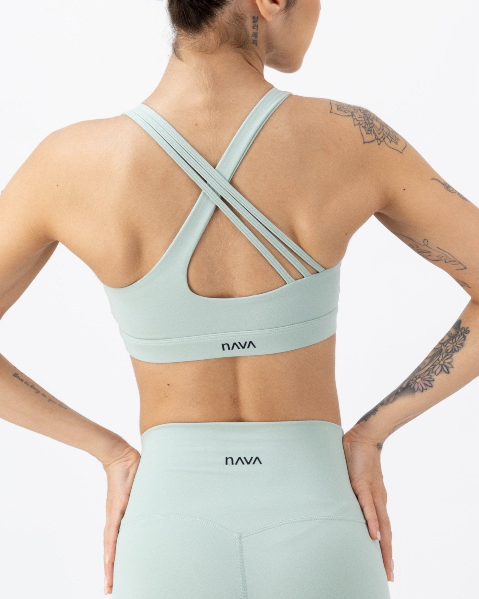 Streamline Sports Bra | Amazonite – women’s activewear by NAVA