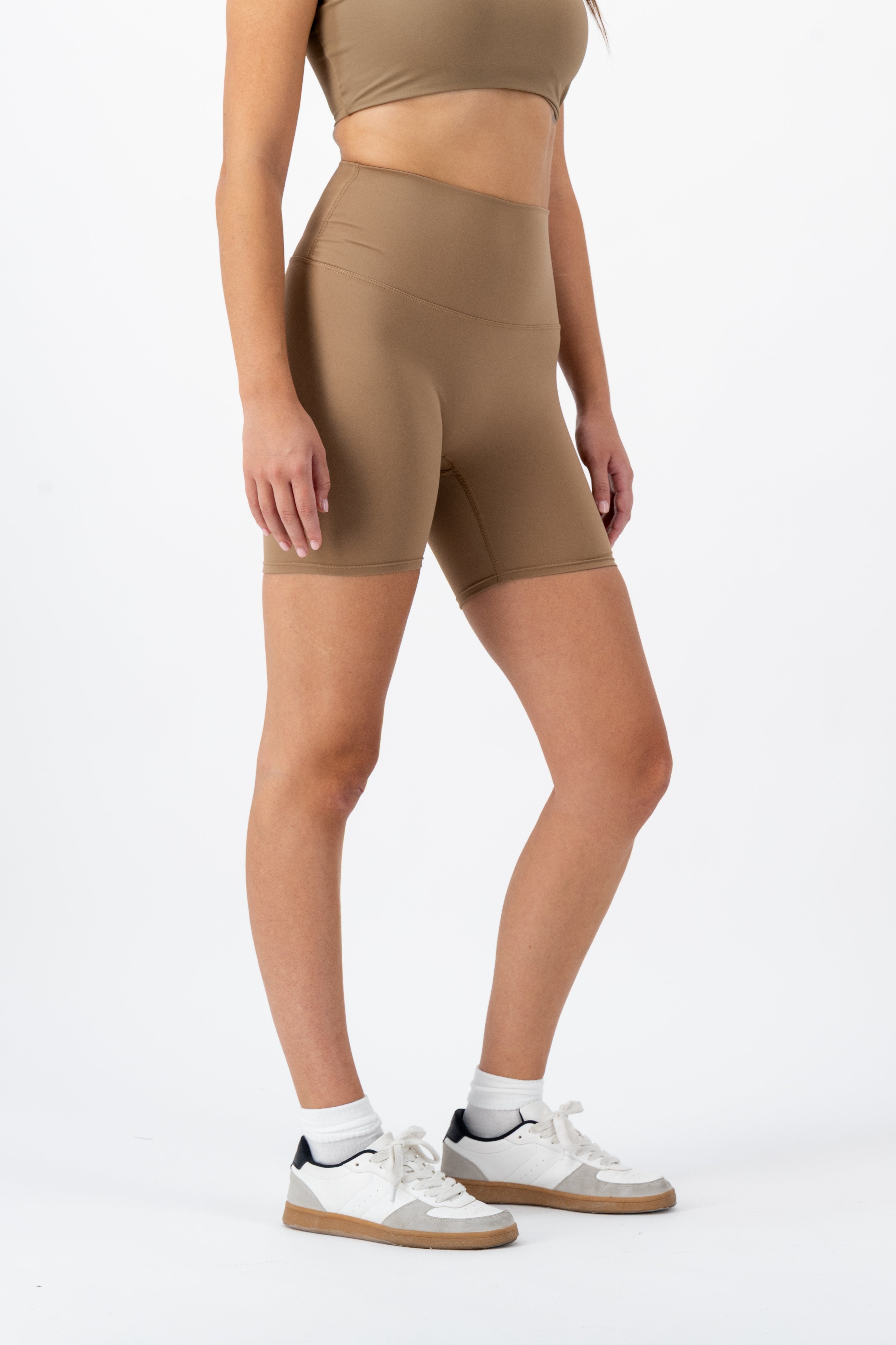 Stride Shorts | Caramel Jasper – women’s activewear by NAVA