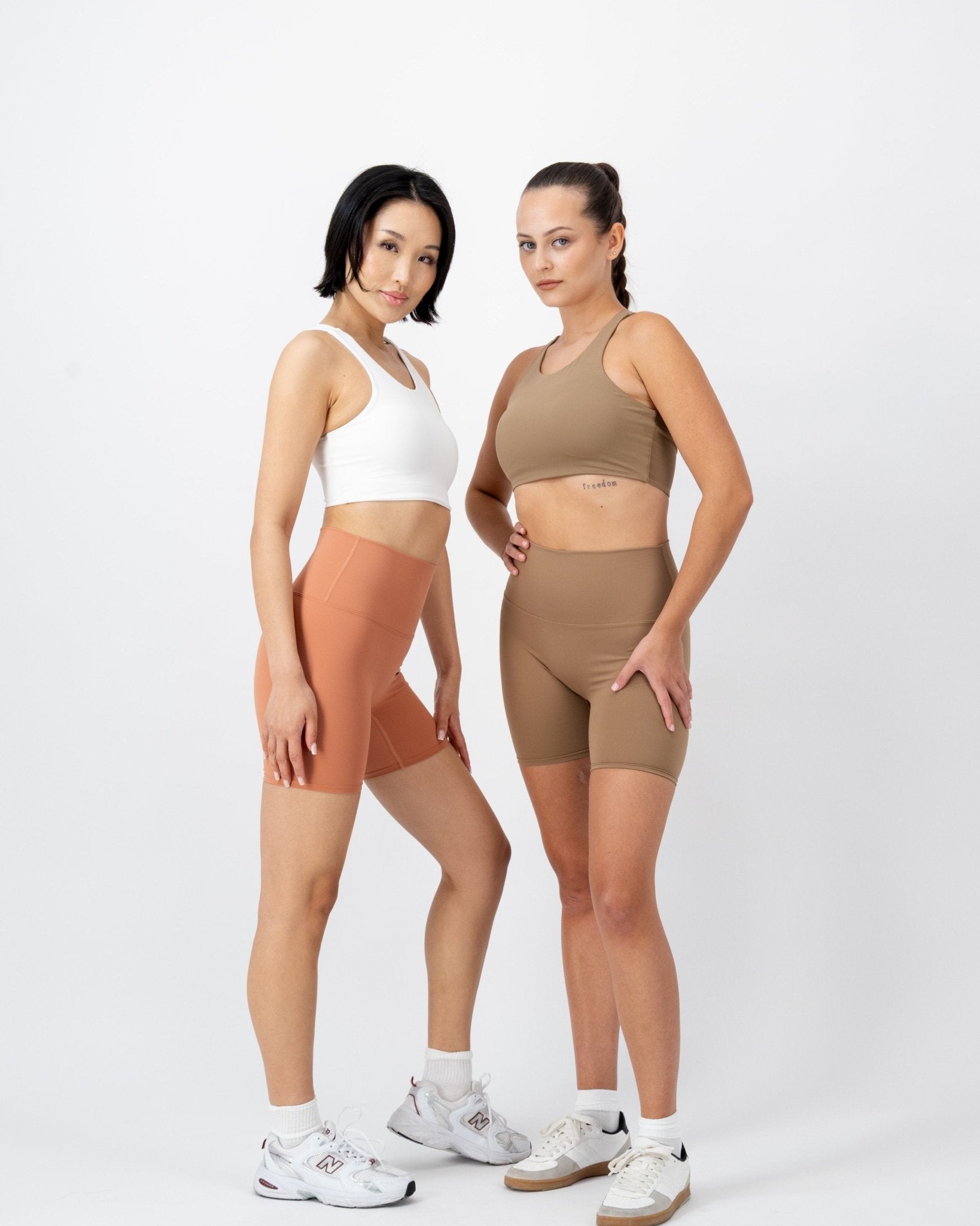 Stride Shorts | Caramel Jasper – women’s activewear by NAVA