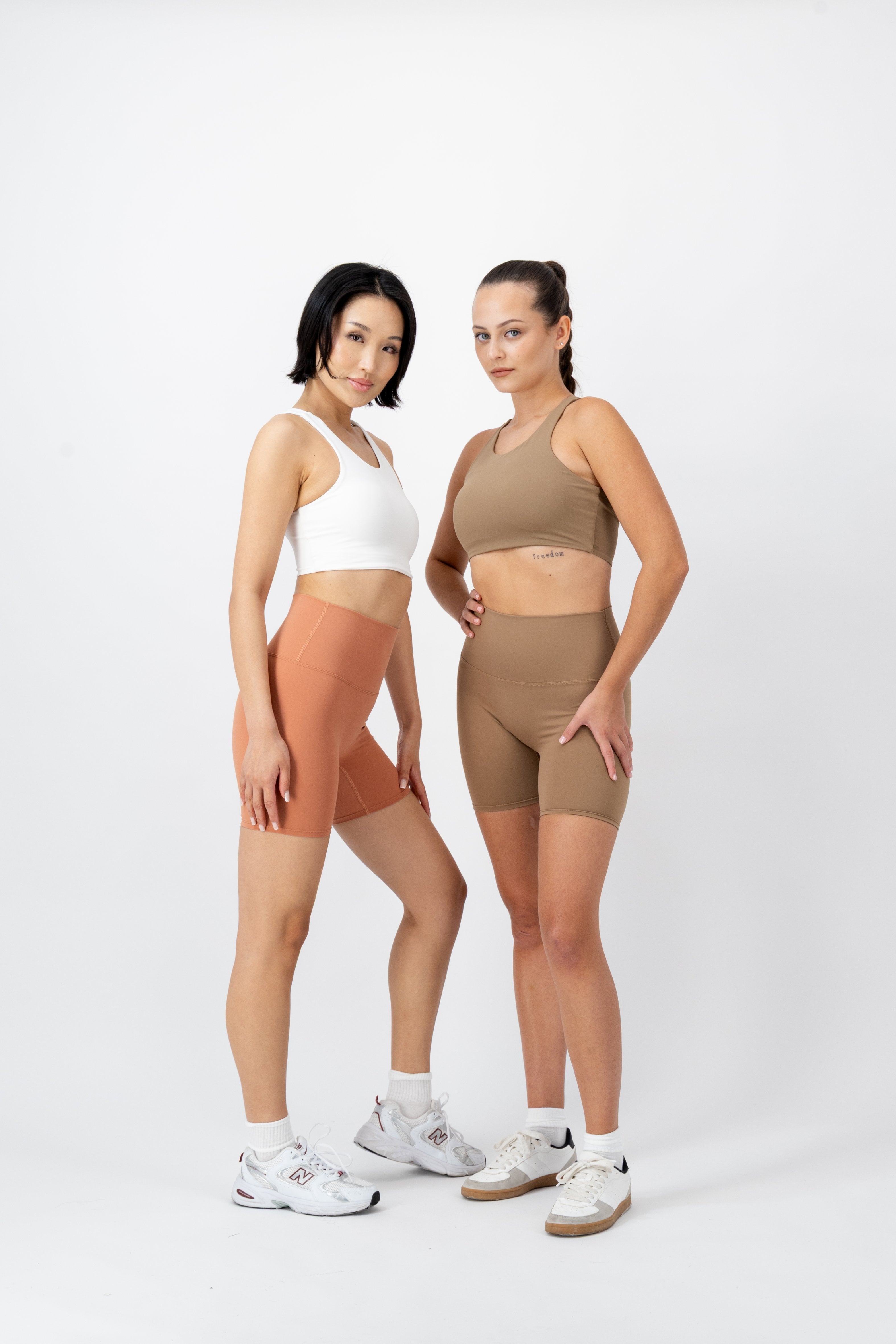 Stride Shorts | Caramel Jasper – women’s activewear by NAVA