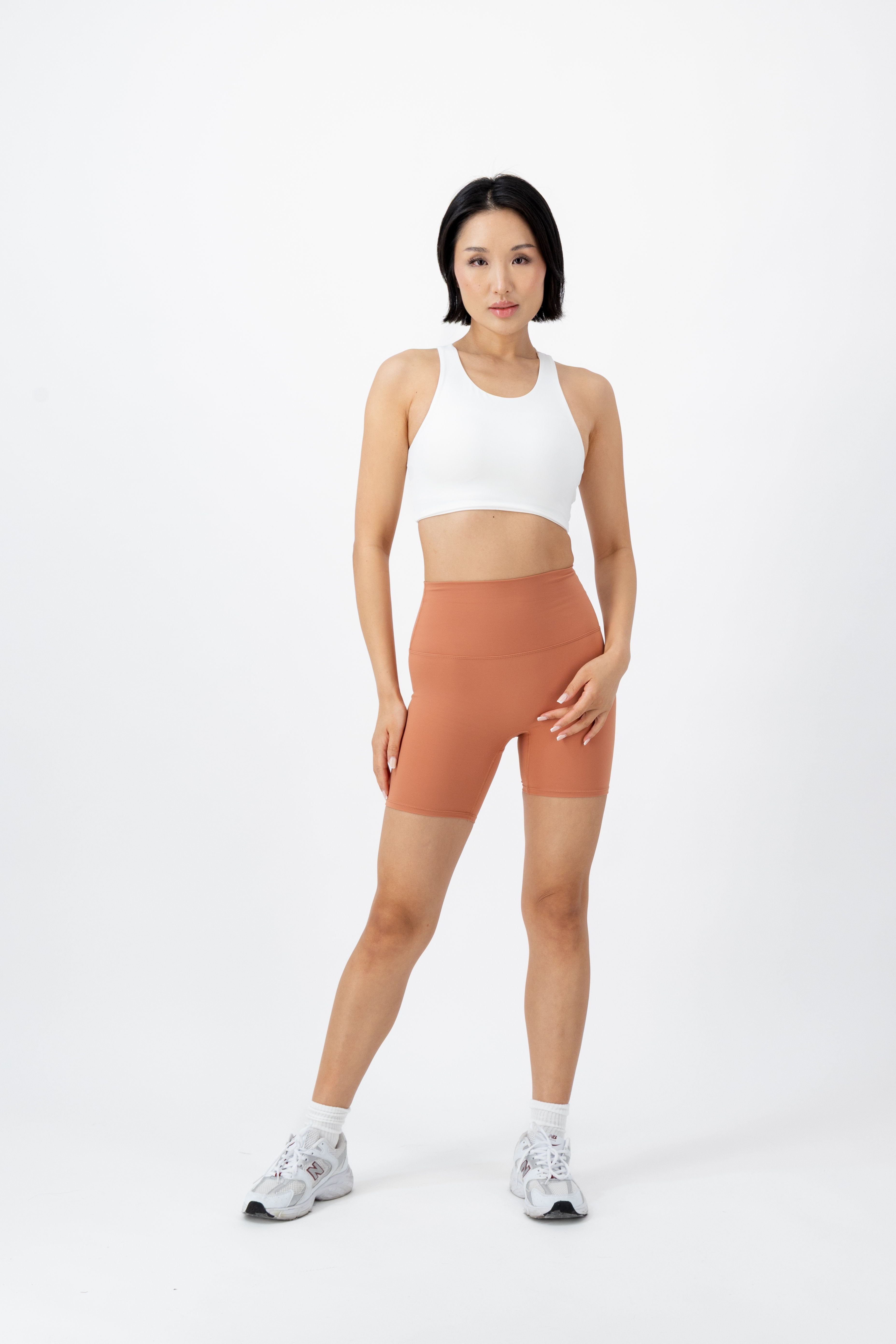 Stride Shorts | Rose Quartz – women’s activewear by NAVA